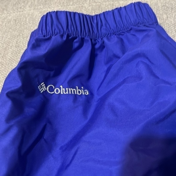 Columbia purple lightweight windbreaker snowpants youth size large - Picture 2 of 4
